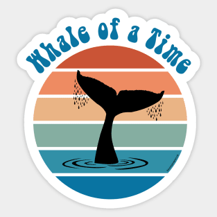 Whale of a Time Sticker